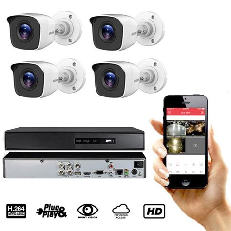 CCTV camera 4 channel price